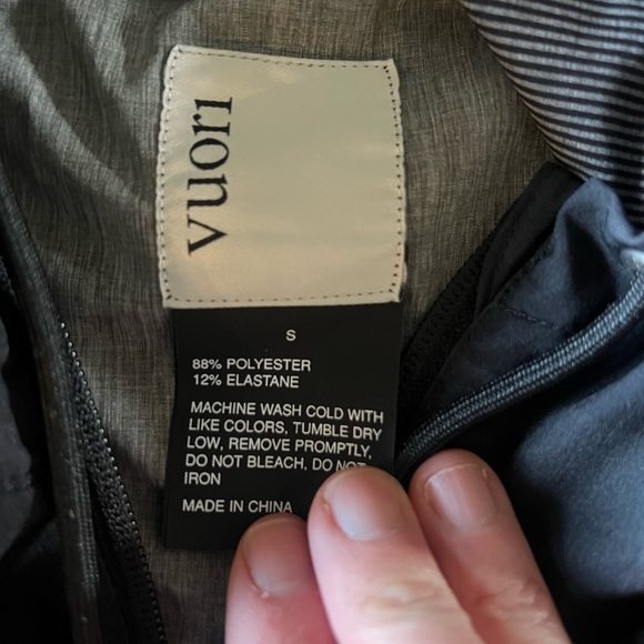 Women's Vouri Black Camo Trainer Jacket Small - Picture 5 of 8